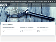 Tablet Screenshot of ileriymm.com